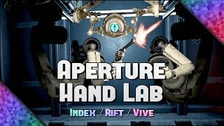 Aperture Hand Lab  FRIENDLY FRANK IS MY BESTEST FRIEND Valve Index [upl. by Jodie986]