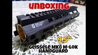 Unboxing Geissele MK8 Mlok handguard [upl. by Atiuqet]