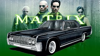 Рисуем Lincoln Continental из фильма Матрица  How to draw Lincoln Continental from the Matrix movie [upl. by Ylloj]