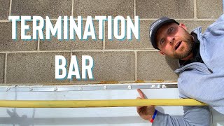 What Is A Termination Bar on a Flat Roof [upl. by Aline662]