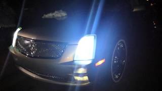 05 Cadillac Sts on 22s with hid lights [upl. by Netniuq]