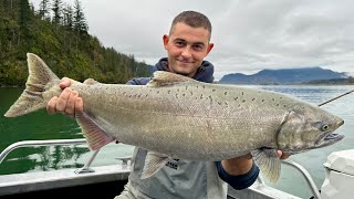 Wild Salmon Fishing in Canada  British Columbia Salmon Fishing  The Fish Locker [upl. by Brubaker905]