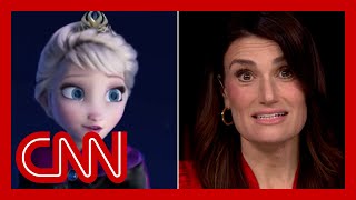 Idina Menzel asked for major change to Let It Go while recording it [upl. by Erodavlas907]