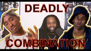 2pac amp Big L  Deadly Combination REACTION  2pac recorded this verse before he got shotrobbed [upl. by Ymmat596]