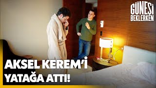 Kerem ve Aksel Otel Odasındaki Romantik Kavgası  Güneşi Beklerken [upl. by Moulton439]