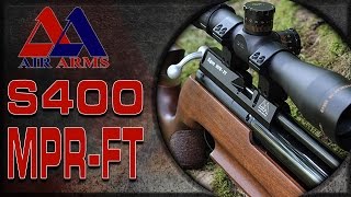 Air Arms S400  Air Gun Shooting amp Gun Review [upl. by Ztnaj]