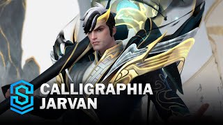 Calligraphia Jarvan Wild Rift Skin Spotlight [upl. by Eimarej480]