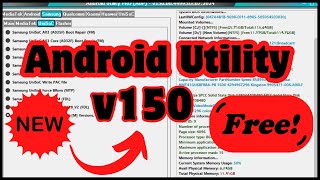 Android Utility Tool V150 Latest Version 2024 Free Download  Android tool 150 [upl. by Dnomso247]