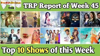 FMN TRP Report of Week 45  Top 10 Popular Shows of this Week [upl. by Kerk]