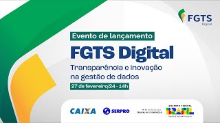 Lançamento FGTS Digital [upl. by Ettelliw]