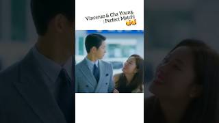 Vincenzo amp Chayoung A Dynamic Duos shorts kdrama vincenzo trending love asiandrama korean [upl. by Sonnnie914]