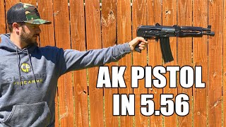 The Smooth Shooting Zastava ZPAP85 AK Pistol [upl. by Eneluj71]