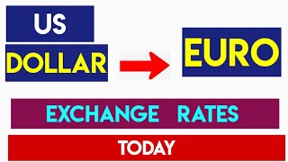 1 USD to EUR  Convert US Dollars to Euros Best online Currency Market Exchange transfer Rates Today [upl. by Bowerman707]