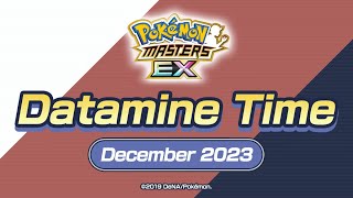 Pokemon Masters EX DECEMBER 2023 DATAMINE [upl. by Ahsinyar415]