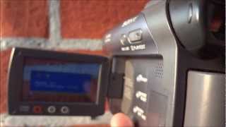 Sony Camcorder DCR DVD755wmv [upl. by Eryn]