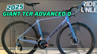 2025 GIANT TCR ADVANCED 0  NEW GIANT SLR 2 WHEELSET  SRAM RIVAL AXS [upl. by Ardek]