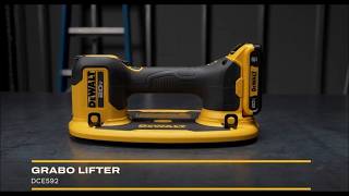 Easy Steps to use Dewalt Grabo Lifter Tool [upl. by Alejandra]