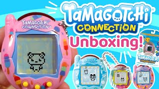 🍦 Unboxing NEW Tamagotchi Connection 2024  Clear Retro Bubbles Ice Cream [upl. by Alleynad197]