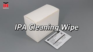 Pre Saturated 99 Isopropyl Alcohol Cleaning Wipe for Printers Card Readers Electronics Screen [upl. by Winthrop]