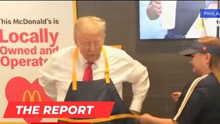 President Trump has now officially been a McDonalds employee longer than Kamala Harris ever was [upl. by Haleehs947]