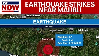 BREAKING 47 magnitude earthquake shakes California  LiveNOW from FOX [upl. by Aissat]