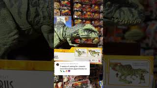 Jurassic World Dominion Giganotosaurus jurassicworld matteljurassicworld toys collection [upl. by Celine]