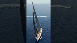 Bouwe Bekking highlights North Sails tech at the 2023 Superyacht Cup sailing superyacht yacht [upl. by Ahsekam]