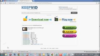 Baixe videos do youtube sem usar programas pelo Keepvid [upl. by Ailugram]