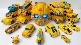 BÃI ĐỖ XE ÔTÔ ROBOT BIẾN HÌNH BUMBLEBEE  Robot Tobot Xe Tải Cần Cẩu Xe Ủi Quái Thú Phiêu Lưu [upl. by Rochus]