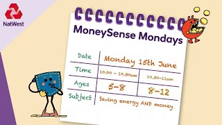 MoneySense Mondays  Teach your children how to save money AND energy 💚🌍 [upl. by Ijok]