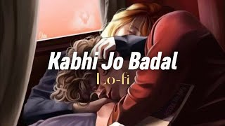 Kabhi Jo Baadal Barse Lofi Lyrics  Arijit Singh  Gravero [upl. by Bunch]