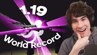 I GOT THE 119 MINECRAFT WORLD RECORD FINALLY [upl. by Reeve]