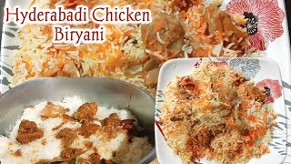 Hyderabadi Chicken Biryani  Hyderabad Style Chicken Biryani Recipe  हैदराबादी चिकन दम बिरयानी [upl. by Daphie]