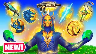 I Found ALL GOD MYTHICS in ONE GAME Fortnite [upl. by Rimat]