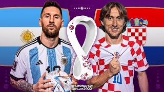 Argentina vs Croatia  World Cup Semi Final Reaction  Messi vs Modric  Alvarez  Divyansh [upl. by Carmel755]