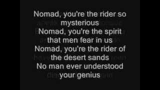 Iron Maiden  The Nomad Lyrics [upl. by Romilly]