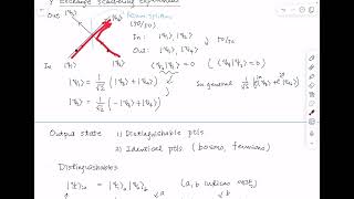 QM2 14 Exchange scattering experiment [upl. by Edyaj]