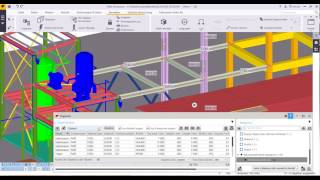 Tekla Structures PlugIn von Debrunner Acifer Stahlbau [upl. by Arehsat22]