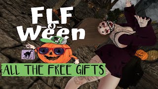 ALL THE FREE GIFTS  FLFOWEEN  SECOND LIFE [upl. by Thorsten]