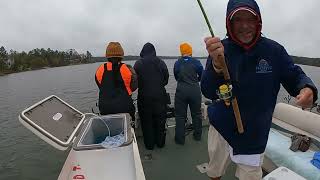 Nov 102024 Crappie fishing lake Oconee [upl. by Eras127]