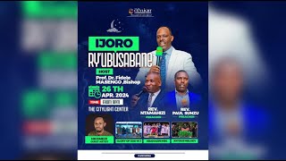 FOURSQUARE TV IJORO RYUBUSABANE WITH BISHOP Prof Fidele MASENGO ampREV SUNZUampREV NTAMAHIZI26424 [upl. by Koch]