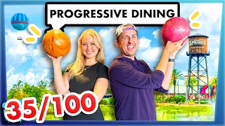 EVERYTHING in Disney World in 100 Days  Episode 35 Eating Around Disney Springs [upl. by Shishko]