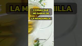 3 BENEFICIOS DE LA MANZANILLA QUE TE SORPRENDERÁN manzanilla saludables sabiasque [upl. by Rubia]