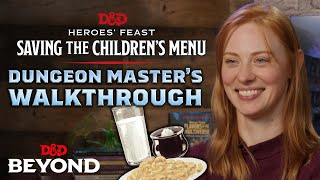 Deborah Ann Wolls Personal DM Guide to Saving the Childrens Menu  DampD Beyond [upl. by Dorcus]