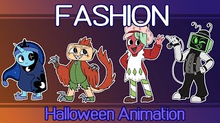 Fashion Halloween Animation meme Dandys world [upl. by Lamori]