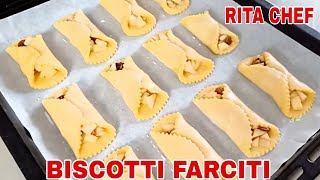 BISCOTTI MORBIDI FARCITI⭐RITA CHEF  Profumati e irresistibili [upl. by Llohcin786]