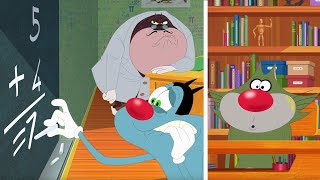 Oggy and the Cockroaches  BACK TO SCHOOL S07E70 CARTOON  New Episodes in HD [upl. by Llenrup]