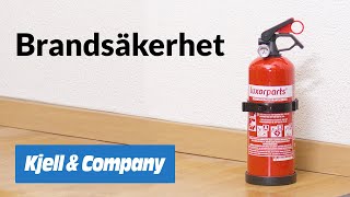 Brandsäkerhet  KjellTV [upl. by Aholla]