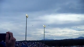 F22 and B2 flyover at USAFA football game [upl. by Simpkins646]