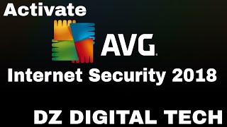 Avg Internet Security 2018 Serial Key Until 2020 100 Valid [upl. by Thorma]